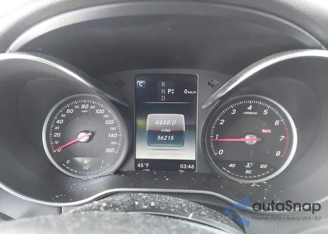 2017 Mercedes-Benz C 300 4Matic/Luxury 4Matic/Sport 4Matic z USA, uszkodzony, nr VIN 55SWF4KB6HU206711